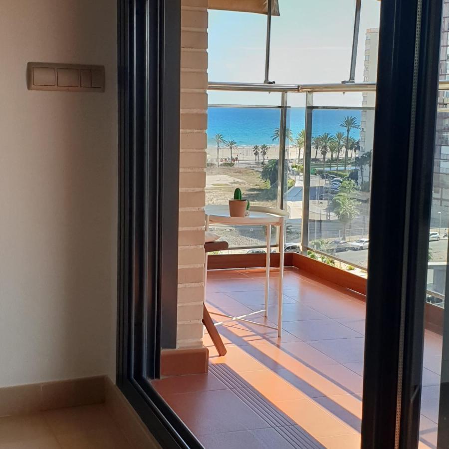 Apartamento Con Vistas Al Mar Alicante Bagian luar foto