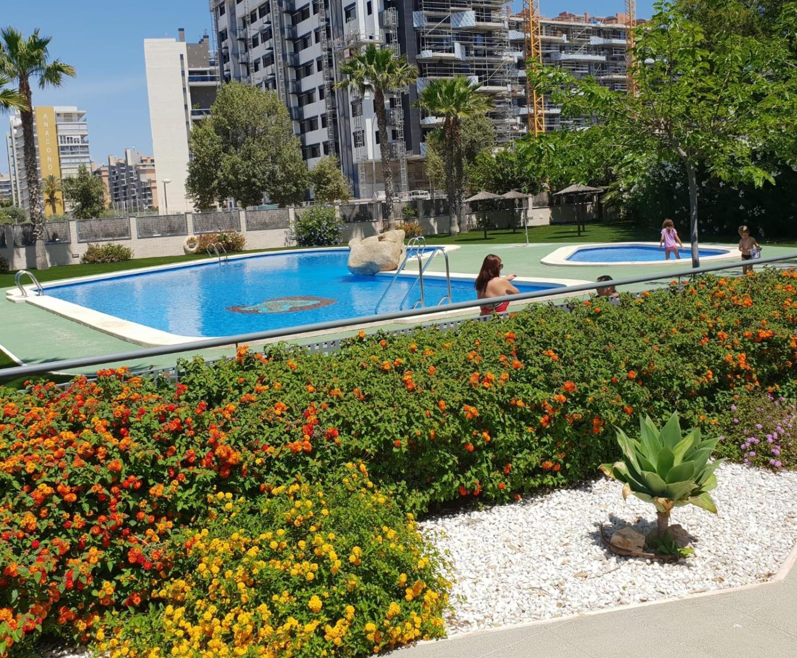 Apartamento Con Vistas Al Mar Alicante Bagian luar foto
